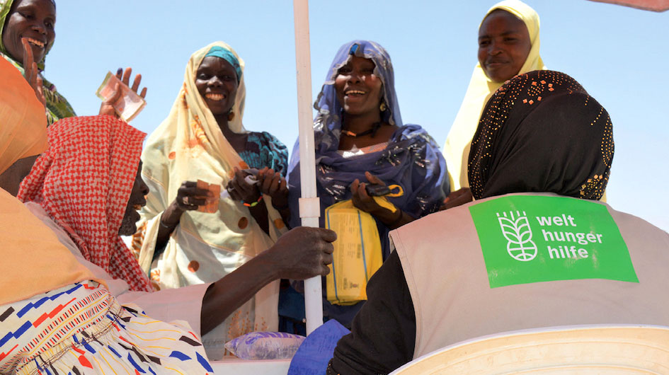 Distribution d'argent et de fournitures aux habitants de Kindjandi, dans la région de Diffa, au Niger © Welthungerhilfe